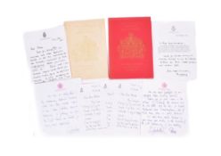 ROYALTY INTEREST - CORONATION PROGRAMME & LETTERS