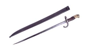 19TH CENTURY FRENCH ME-1881 GRAS RIFLE BAYONET