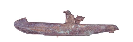 WWII SECOND WORLD WAR GERMAN KRIEGSMARINE U-9 PROPAGANDA BADGE