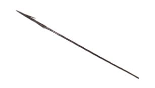 EARLY 20TH CENTURY AFRICAN FISHING SPEAR