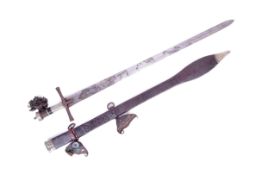 EARLY 20TH CENTURY SUDANESE KASKARA SWORD