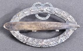 WWI FIRST WORLD WAR IMPERIAL GERMAN ARMY ZEPPELIN BADGE