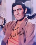 JAMES BOND - GEORGE LAZENBY - SIGNED 8X10