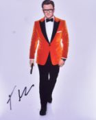 KINGSMAN II (2017) - TARON EGERTON - SIGNED 8X10