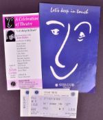 AUTOGRAPHS - LET'S KEEP IN TOUCH - SIGNED PROGRAMME INC. MAGGIE SMITH