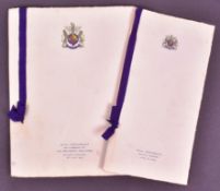 ROYAL VARIETY PERFORMANCE 1912 - PROGRAMMES