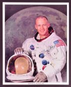 BUZZ ALDRIN - MOON WALKER - APOLLO 11 - AUTOGRAPHED VINTAGE 8X10