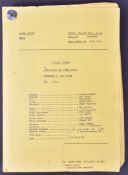 FAWLTY TOWERS (BBC SITCOM) - ORIGINAL PRODUCTION SCRIPT