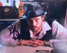 BRAD PITT - SNATCH (2000) - SIGNED 8X10