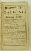 EVERARD. 1738 STEREOMETRY; OR THE ART OF GAUGING TENTH ED