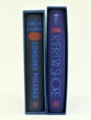 FOLIO SOCIETY. HARUKI MURAKAMI & IAIN M. BANKS - NEW NOVELS