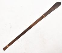 19TH CENTURY HARDWOOD SOLOMON ISLAND PADDLE CLUB