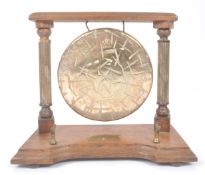 VINTAGE 20TH CENTURY BRASS BURMESE TABLE GONG