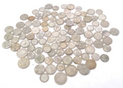 EIGHT EARLY 20TH CENTURY SILVER CIRCULATED CROWN COINS