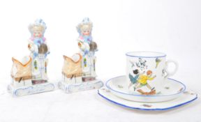 EARLY 20TH CENTURY GLADYS PETO TEACUP SET