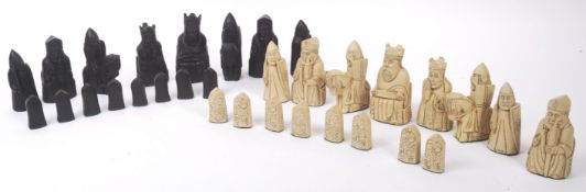 ISLE OF LEWIS RESIN REPRODUCTION CHESS SET