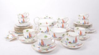 ROYAL ALBERT - HAPPYLAND PATTERN - PORCELAIN PART TEA SET