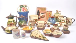 TORQUAY POTTERY / MOTTO WARES - COLLECTION OF CERAMIC