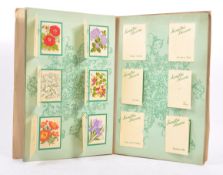 COLLECTION OF SIXTY 1930S KENSITAS SILK CIGARETTE CARDS