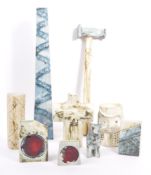 CARN STUDIO - NINE CORNWALL ART POTTERY EXAMPLES