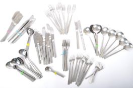 COLLECTION OF VINERS STAINLESS STEEL 90 PIECE CUTLERY SET