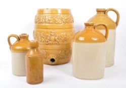 BRISTOL INTEREST - COLLECTION OF STONEWARE JUGS