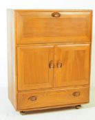 ERCOL MODEL 469 - BEECH WOOD SERVING CABINET