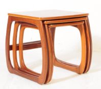 NATHAN / PARKER KNOLL - TEAK NEST OF TABLES