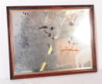 VINTAGE 20TH CENTURY WALL HANGING OVER MANTEL MIRROR