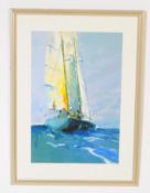 DONALD HAMILTON FRASER - SCREENPRINT - CLOSE HAULED