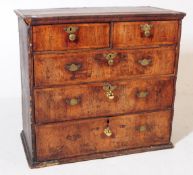 17TH CENTURY QUEEN ANNE WALNUT CHEST OF DRAWERS