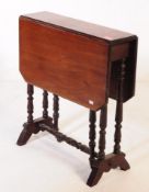 19TH CENTURY VICTORIAN MAHOGANY SUTHERLAND TABLE