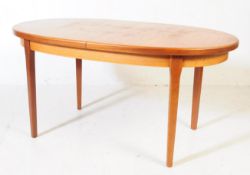 BRITISH MODERN DESIGN - MID CENTURY TEAK DINING TABLE