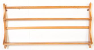 ERCOL - GOLDEN DAWN - MID CENTURY HANGING PLATE RACK