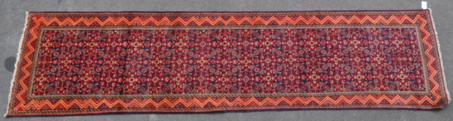 VINTAGE 20TH CENTURY NORTH WEST MALAYA RUNNER RUG