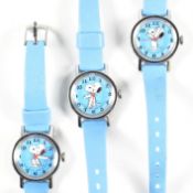 THREE TIMEX SNOOPY WRIST WATCHES