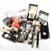 COLLECTION OF VINTAGE & LATER WRIST WATCHES