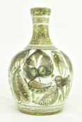DENBY - VINTAGE 20TH CENTURY STONEWARE TEXTURED VASE