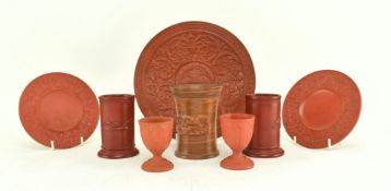 SCHILLER & GERBING / FETSCHEN - COLLECTION OF TERRACOTTA WARE