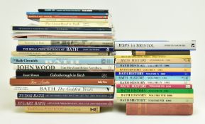 BATH LOCAL INTEREST. COLLECTION OF BOOKS ON HISTORY OF BATH