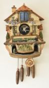 BRADFORD EDITIONS - MEMORIES OF STEAM FLYING SCOTSMAN CLOCK