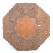 VINTAGE 20TH CENTURY BURMESE CARVED TABLE TOP