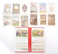 COLLECTION OF EARLY TO POST WWI EASTER POSTCARDS