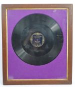 KING GEORGE V TYNE BRIDGE OPENING 78 RPM GRAMOPHONE RECORD