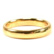 HALLMARKED 22CT GOLD BAND RING