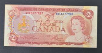 COLLECTION AMERICA USA & CANDADIAN UNCIRCULATED BANK NOTES