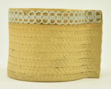 GEORGE III 18TH CENTURY CERAMIC CANEWARE CUSTARD CUP