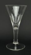 WHITEFRIARS - EARLY 20TH CENTURY HAND ETCHED GOBLET GLASS