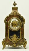 FRENCH 19TH CENTURY BOULLE WORK & ORMOLU 8-DAY MANTLE CLOCK