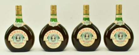 FOUR BOXED TRIANON VSOP ARMAGNAC 1961 BOTTLES (4)